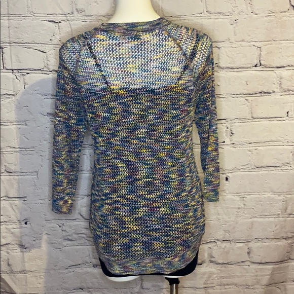 Multicolored woven lightweight sweater - Picture 2 of 5